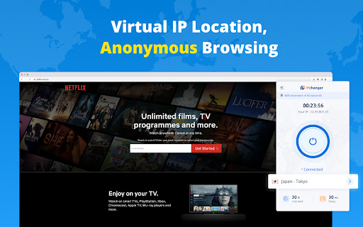 IPchanger VPN: IP Proxy for Privacy & Secure