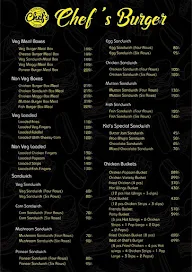 Chef's Sandwich menu 3