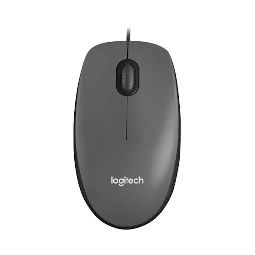 Chuột máy tính Logitech M90 (Xám Đen)