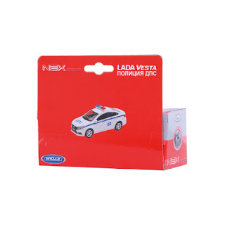 Машинка Lada Vesta Полиция ДПС 13439 Welly за 329 руб.