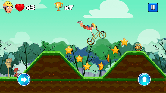 BMX Jungle - bmx boy - bmx game 2.0 APK + Mod (المال غير محدود) إلى عن على ذكري المظهر