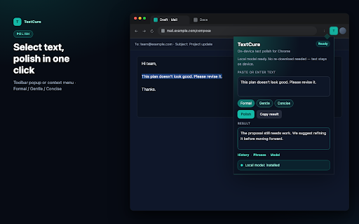 TextCure screenshot 1