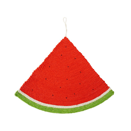 Title 4, Creative Wall-Mounted Watermelon Cat Scratching...