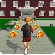 High School Girl Running Games: Girl Survival  Icon