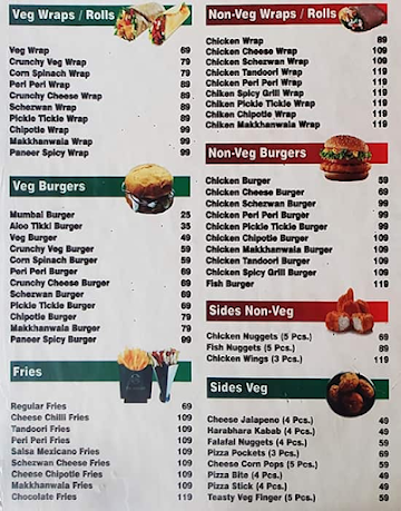 Sai Coffee MBP menu 