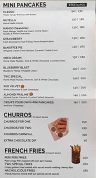 The Waffle Studio menu 4