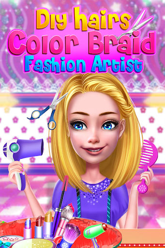 Screenshot Color Braid Hair Makeup Artist