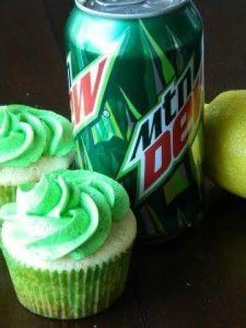 MOUNTAIN DEW CUPCAKES