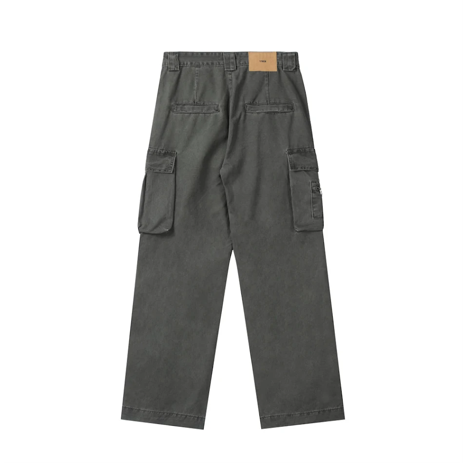 American Street geplooide werkbroek voor heren, casual en comfortabel, ideaal voor dagelijks gebruik, duurzaam en stijlvol design.