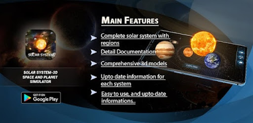 Solar System 3D Space Planets