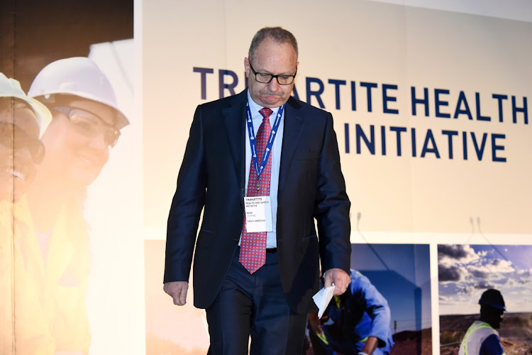 Anglo American CEO Mark Cutifani. Picture: FREDDY MAVUNDA