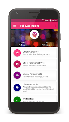 Unfollowers & Ghost Followers (Follower Insight)のおすすめ画像1