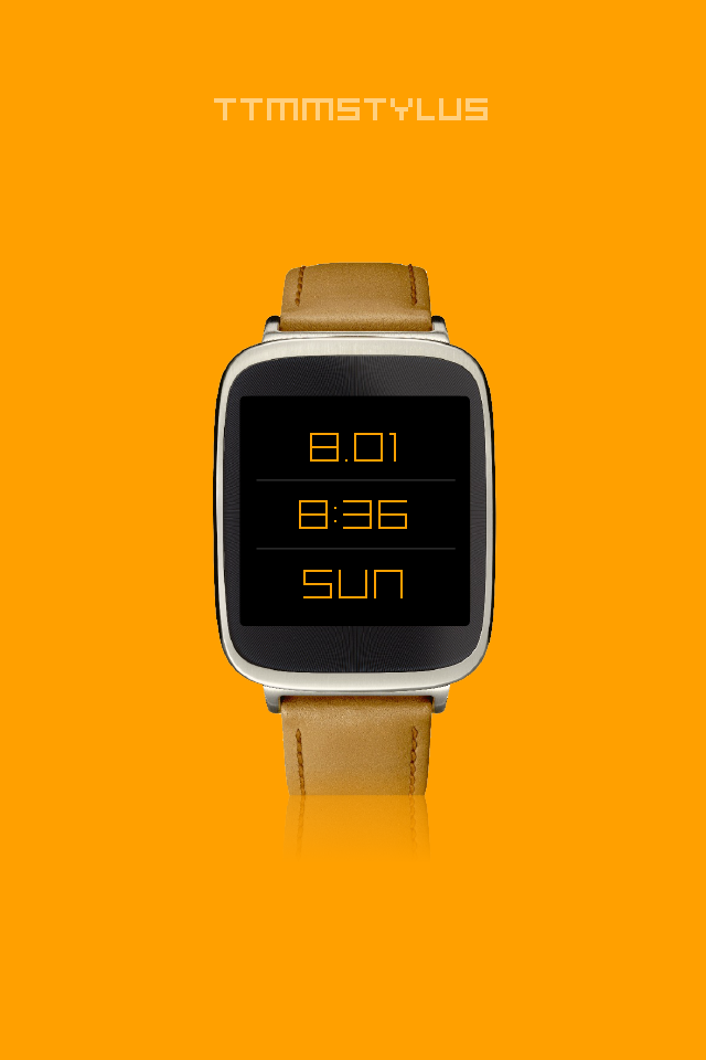 TTMMSTYLUS - Wear watch face Screen 2