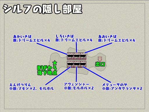 シルフの隠し部屋