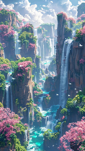 Screenshot Fantasy World Wallpaper
