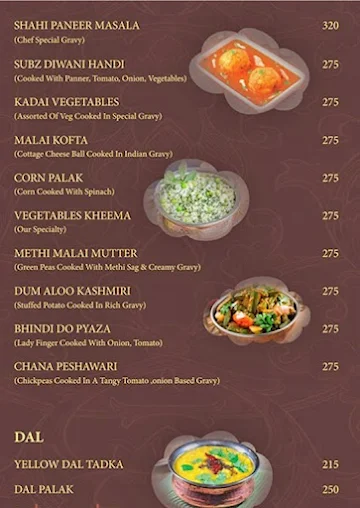 Hotel Kalasagar menu 