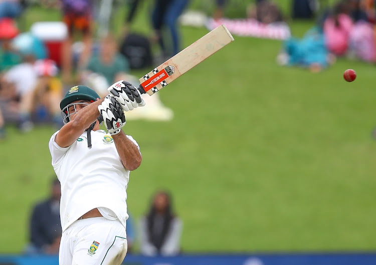 David Bedingham bats on day 2 of the first Test match between South Africa and India at SuperSport Park in Centurion on Wednesday.