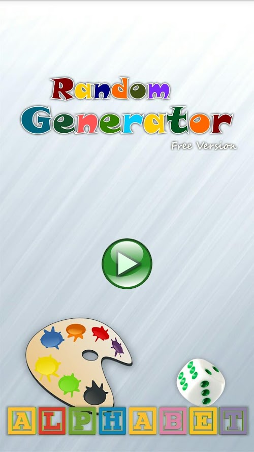 Android application Random Generator Free screenshort
