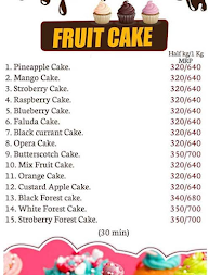 Creatking Co menu 2