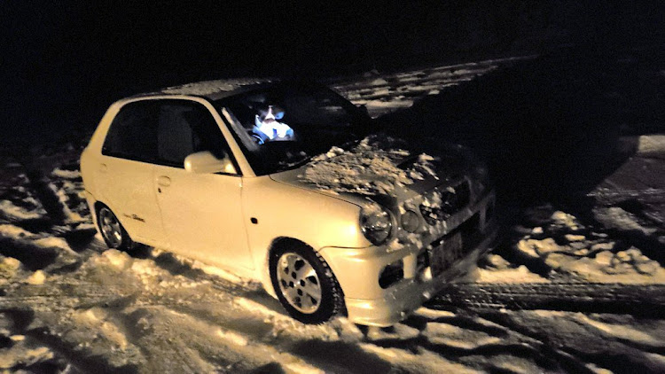 オプティ　ビークスのスノーアタック・雪・ダイハツ・オプティ・D-sportに関するカスタム事例の投稿画像2枚目