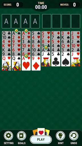 Screenshot FreeCell Solitaire