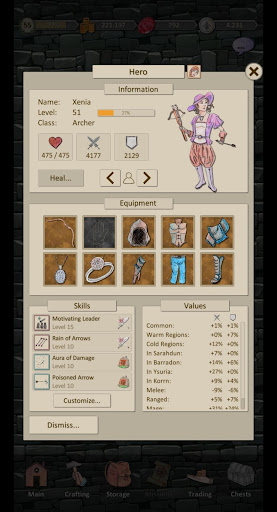 Heroes and Merchants RPG captures d'écran apk mod pirater preuve 2