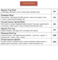 Swaad Anusaar menu 5