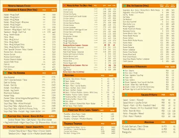 Barbecue Nexus menu 