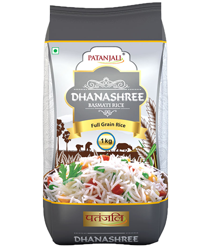 Patanjali Dhanshree Basmati Rice - 1 kg