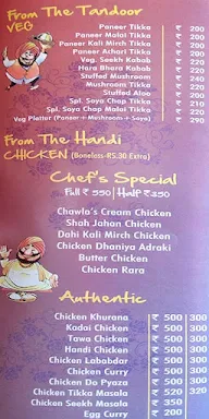 Chawlas 2 menu 6