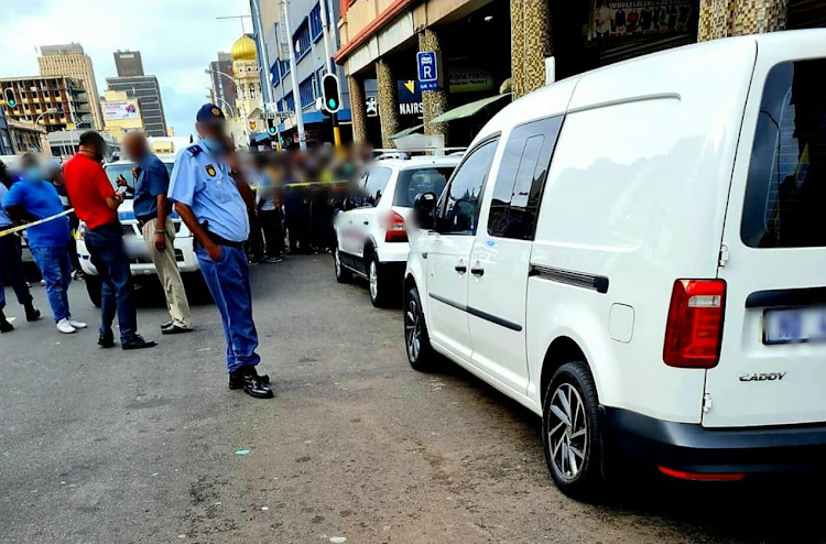 A man was shot in Grey Street in Durban on Wednesday morning.