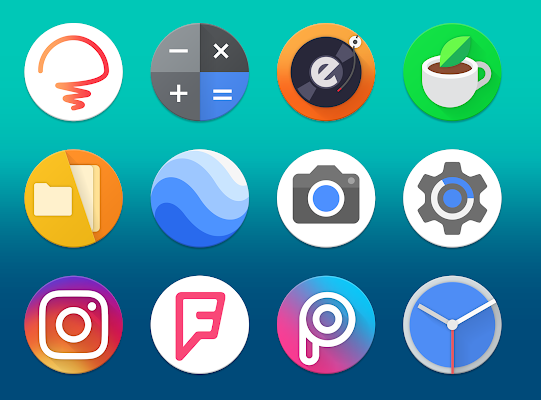  Pireo - Pixel/Oreo Icon Pack- screenshot 