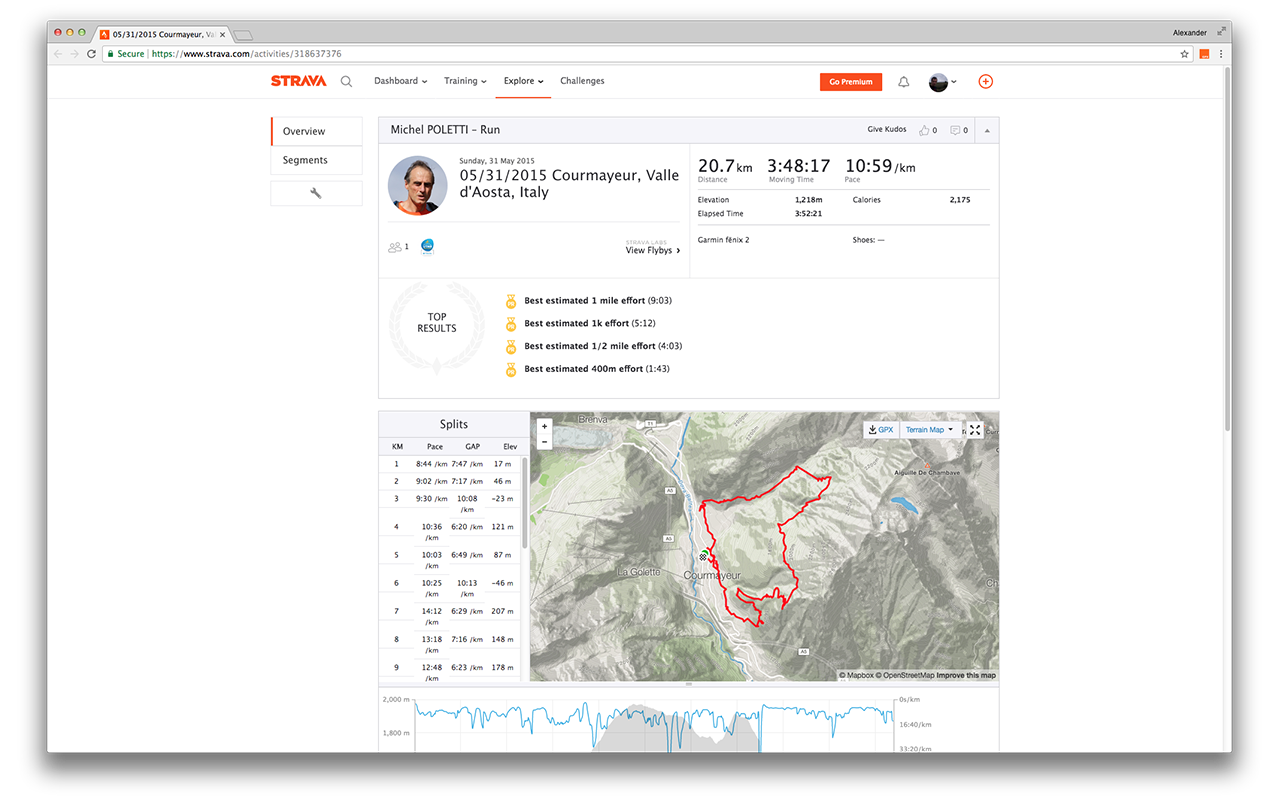 Strava GPX downloader Preview image 1