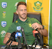 Faf du Plessis's future as Proteas captain in uncertain. 