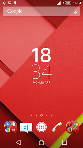 Frosty Red Lollipop Theme