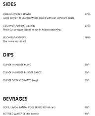 Burgzooka menu 8