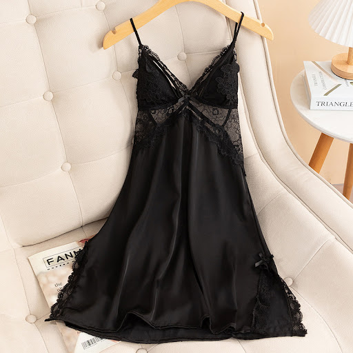 Title 6, Womens Pajamas Summer Ice Silk Sling