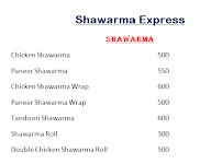 Shawarma & Rolls Brothers menu 2