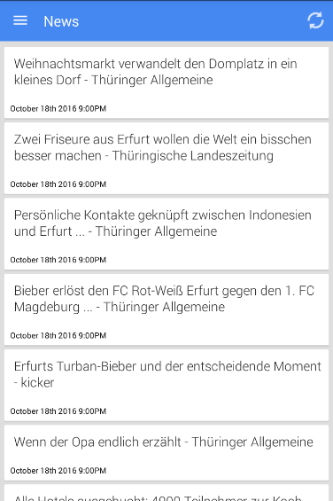 Nachrichten aus Erfurt Screen 3