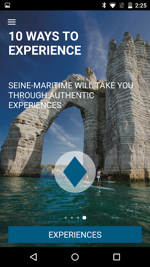 Android application Seine Maritime Tourism screenshort
