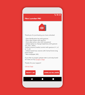 Flick Launcher PRO (MOD) 1