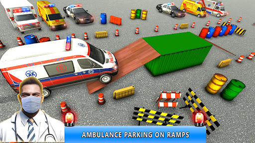 Screenshot Ambulance Parking Game Sim 3D