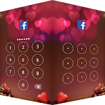 Applock theme Chocolate Love Apk