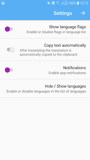 Screenshot Lingua - Instant Translator