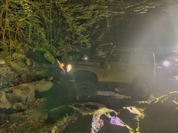 ジムニーのbadroad・JA11・ジムニー・ジムニー遊び・ダウンギアに関するカスタム事例の投稿画像4枚目