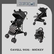 Xe Đẩy Gấp Gọn Cho Bé Zaracos Cavell 9036 Mickey - Zaracos Việt Nam