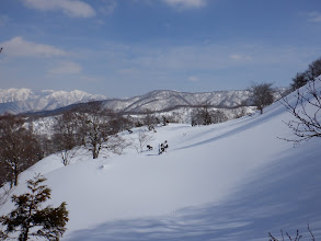 広い斜面