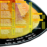 Basva Dosa House - 70 Types of Dosa menu 2