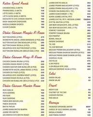 Ekla Cholo Re Restaurant menu 2