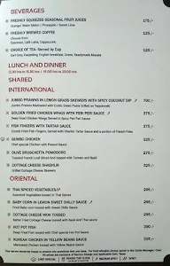 Oriental Fusion Restaurant - Ramee Grand Hotel menu 7